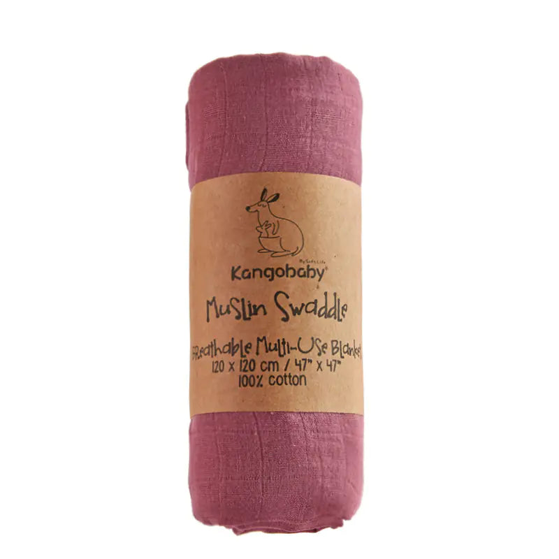 Cotton Solid Color Muslim Baby Wrap