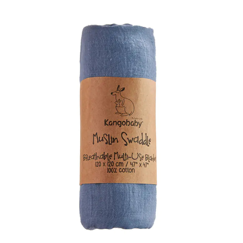 Cotton Solid Color Muslim Baby Wrap