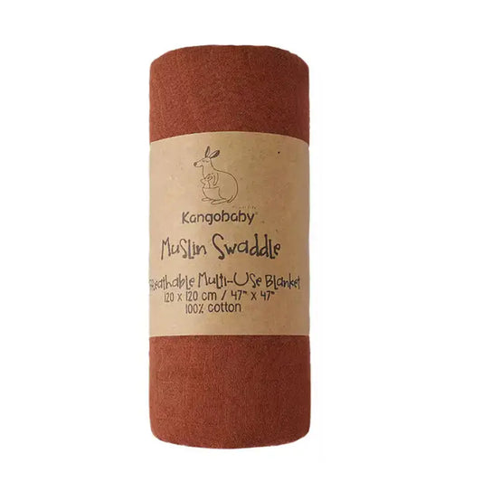 Cotton Solid Color Muslim Baby Wrap