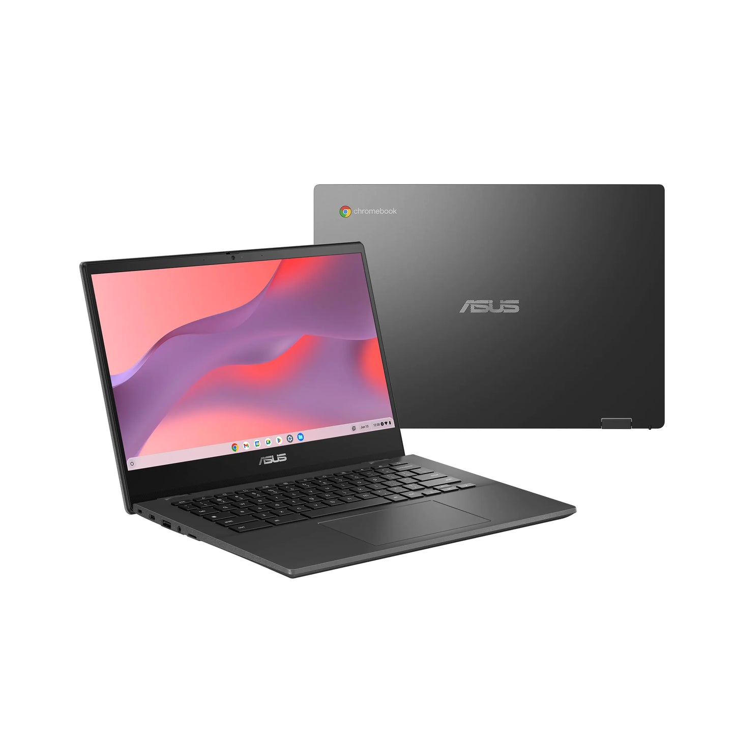 ASUS Chromebook CM14 Laptop 14" HD Anti-Glare Display (1366x768) MediaTek Kompanio 520 4GB RAM 64GB eMMC ChromeOS Gray CM1402CM2A-DS44 Gravity Grey